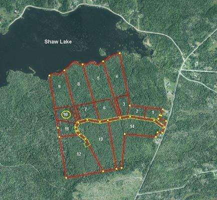 Cape Breton - Shaw Lake - 2,7 Hektar großes Grunds