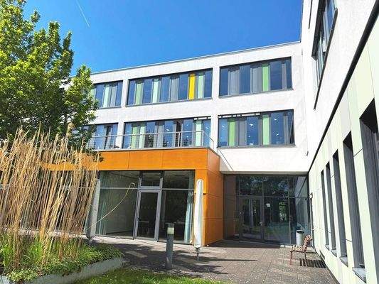 Begrünter Außenbereich