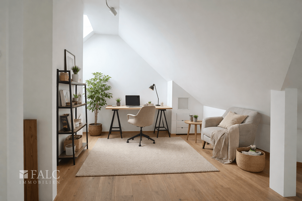 Einrichtungsbeispiel Arbeitszimmer