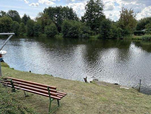 "Alte Oder" Hinter dem Objekt