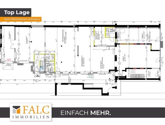 Plan EG bemaßt