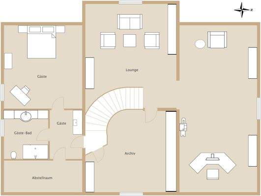 Grundriss Dachgeschoss