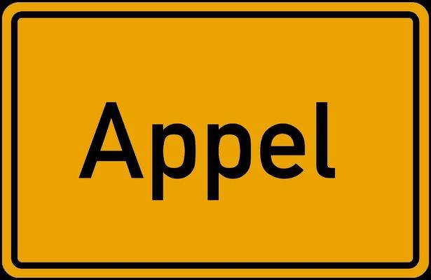 Ortsschild Appel