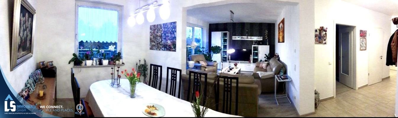 Ess- und Wohnzimmer