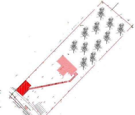 17. Lage auf dem Grundstück