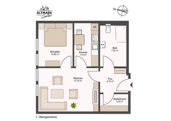 Buchenallee 3_Grundriss möbliert_WE 115