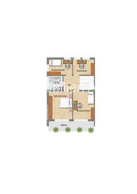 Grundriss Obergeschoss