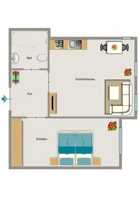 Grundriss (Beispiel)