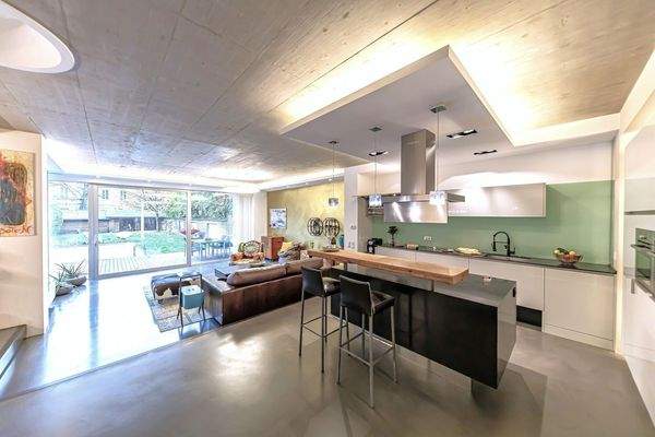 Küche-Wohnen-Garten