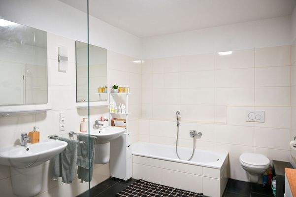 Badezimmer Mietshaus