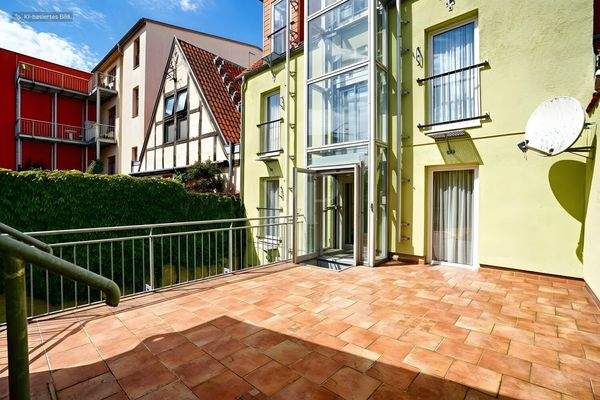 Terrasse mit Fahrstuhl