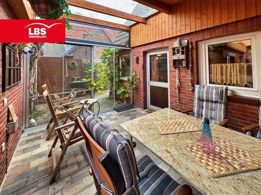 Überdachte Terrasse