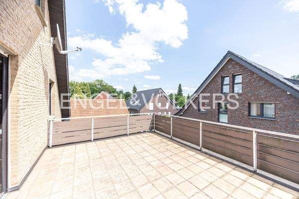 Terrasse im Dachgeschoss