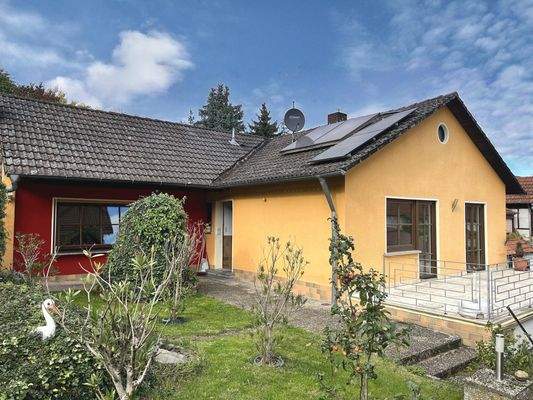 Südansicht des Hauses