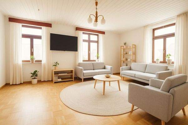 Wohnzimmer Visualisierung 