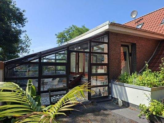 Wintergarten mit Dachterrassen