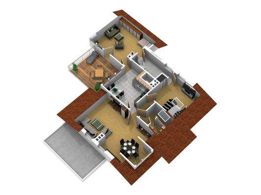 Grundriss Dachgeschoss