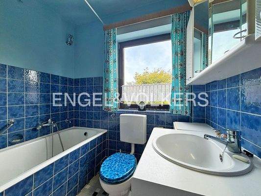 Wannenbad im Obergeschoss