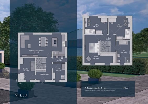 Villa 156 m²