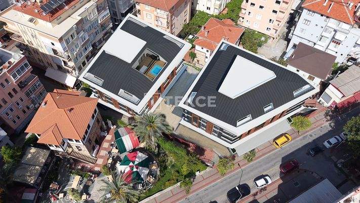 City and Mountain-View Apartments in the Center of Alanya Antalya