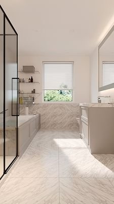 Beispielbild des Grundriss (3D Visualisierung)