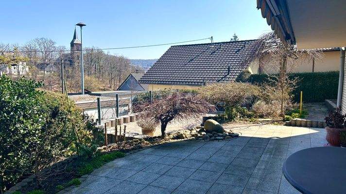 Überdachte Terrasse
