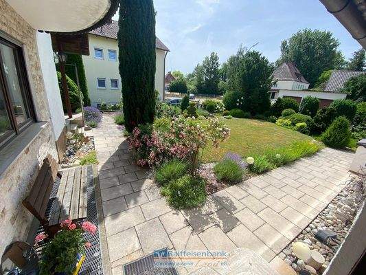 Blick von der Haustür aus