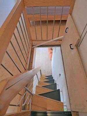 Raumspartreppe von oben