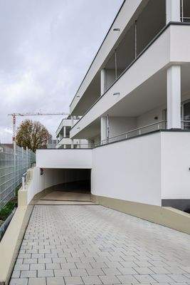 Zufahrt Tiefgarage