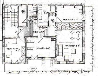Grundriss Wohnung 1.Obergeschoss