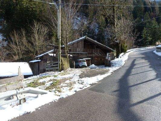Hof-Sankt Pankraz-maso-val d'ultimo-Ultental-Wald-Wiese