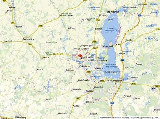 Geolyzer Kartenausschnitt