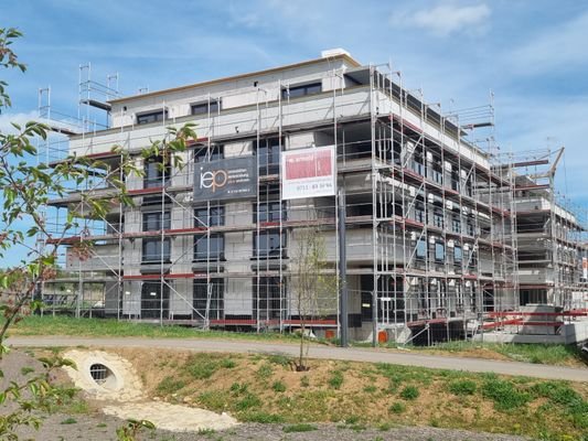 Haus B vom Park aus