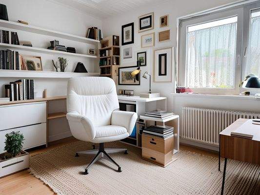 Arbeitszimmer - Homestaging