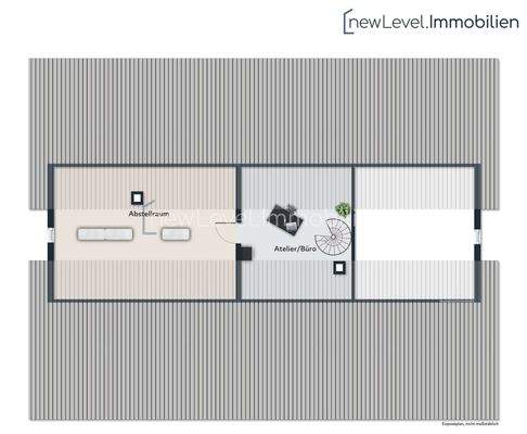 Grundriss Maisonette 