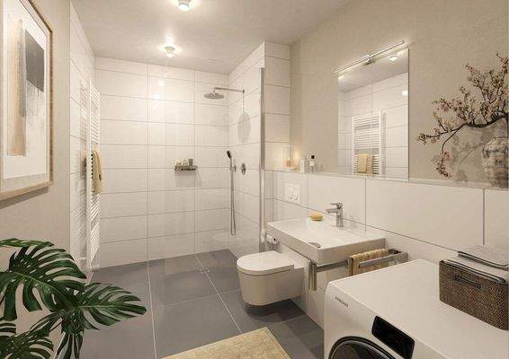 Innen - modernes Badezimmer