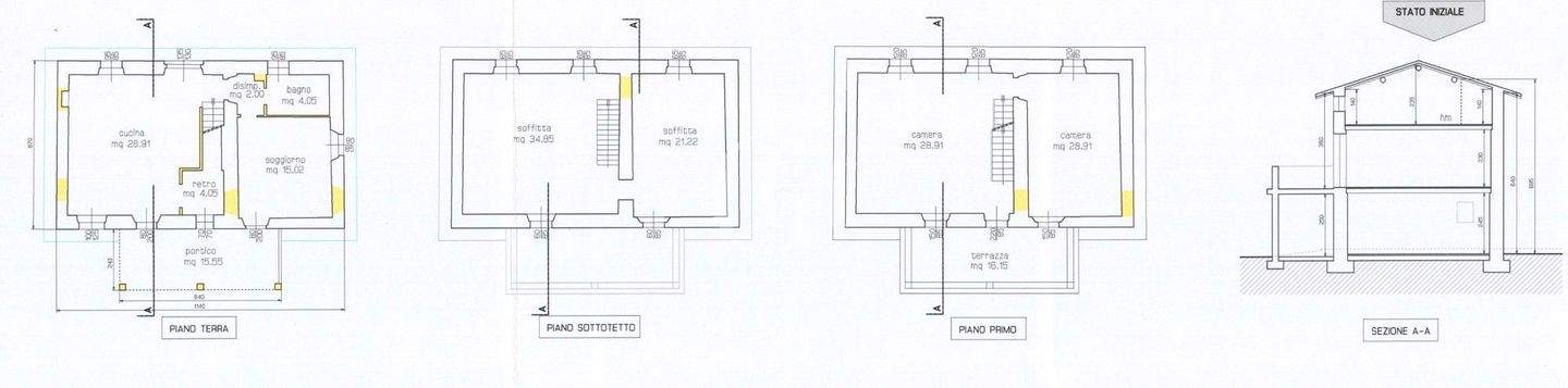 Grundriss als Doppelhaus