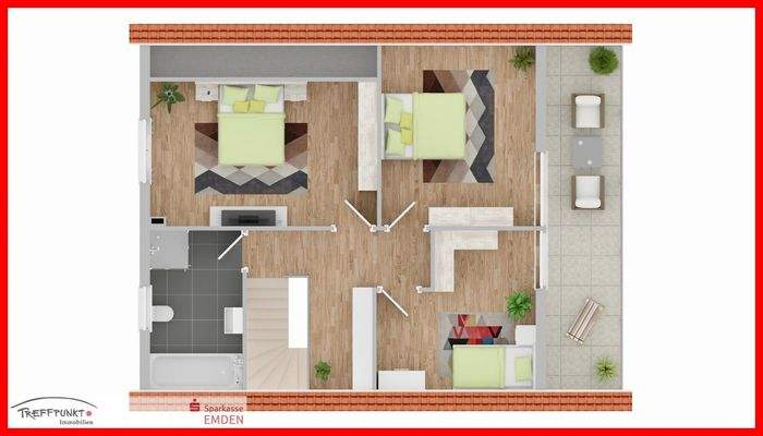 Grundriss Dachgeschoss