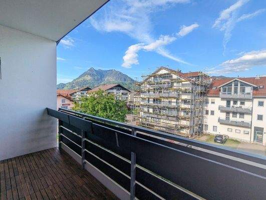 Blick auf Grünten von Balkon