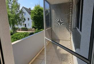 Balkon mit Blick ins Grüne