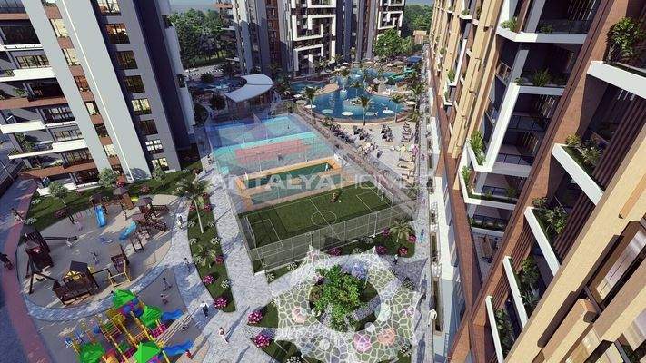 New Apartments in the Prestigious Project in Erdemli Mersin