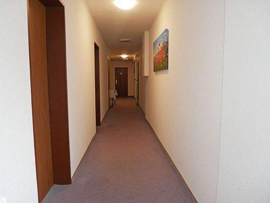 Flur zu den Gästezimmern