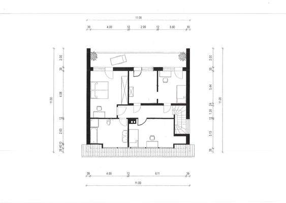 Grundriss Obergeschoss