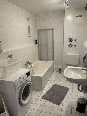 Innenliegendes Wannenbad