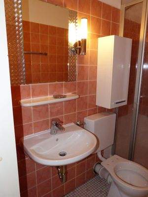 Innenliegendes Badezimmer