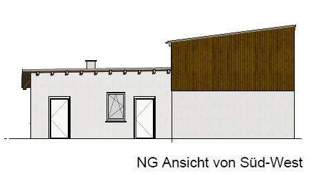 Ansicht Nebengebäude SW