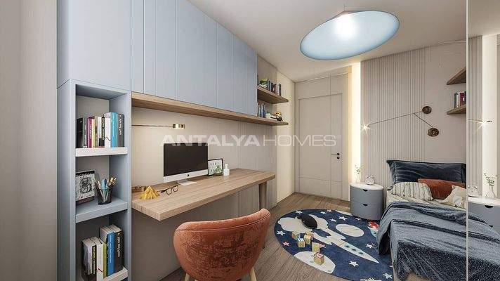 Stylish Real Estate in a Complex with Pool in Antalya Aksu