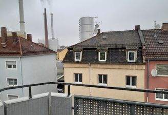 Ausblick vom  Balkon