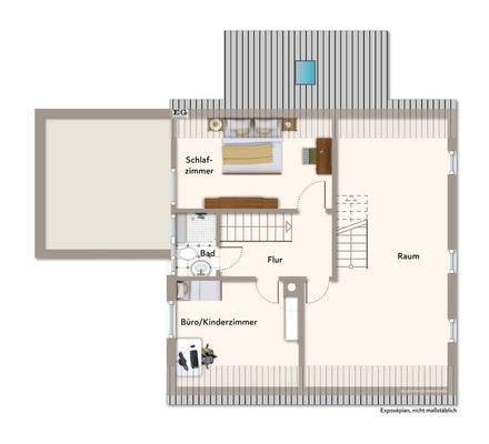 Grundriss Obergeschoss