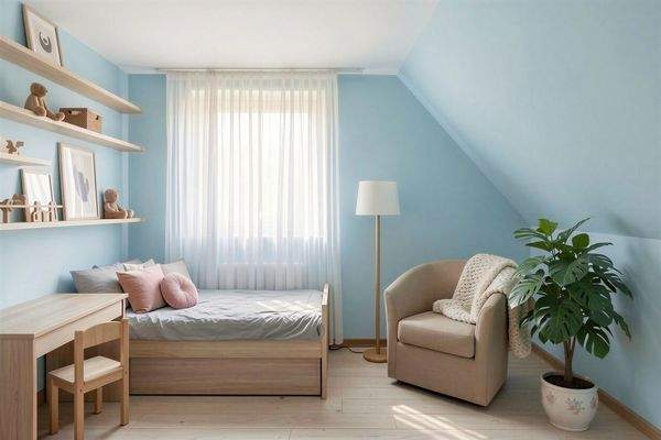 Kinderzimmer Visualisiert